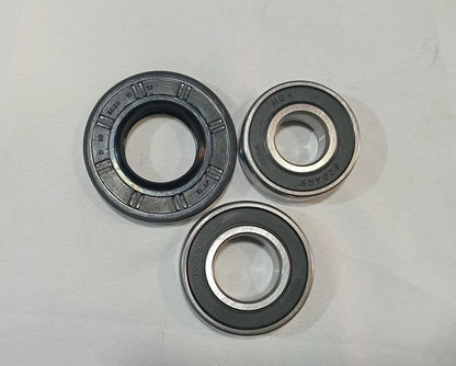 Spares Oil Seal Kit for Samsung Washing Machine, 5.5 to 6kg, Seal 25-50.5-10/12, with Bearings 6203 and 6204 (5.5KG) BS1116