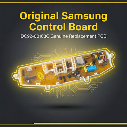 Buy Spares Top Load Washing Machine PCB Board DC92-00163C, DC92-00389 A 4 Button, Replacement Motherboard compatible for   S.a.m.s.u.n.g Washing Machine. BS1442