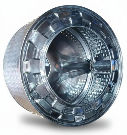 BUY SPARES Stainless Steel Washing Machine Drum Spider with Triangle Drum Shaft, 5.5kg-6kg Capacity, 6204/6203 Bearing, Compatible with Samsung, 2 Years Warranty (Drum NOT Included) BS1318