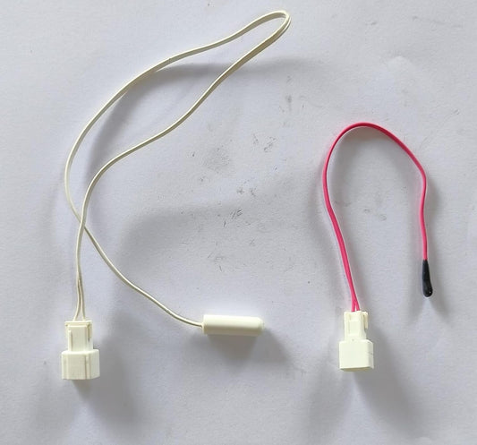 BUY SPARES Refrigerator Temperature Sensor compatible with Hitachi, Replacement Part with Connector BS1103