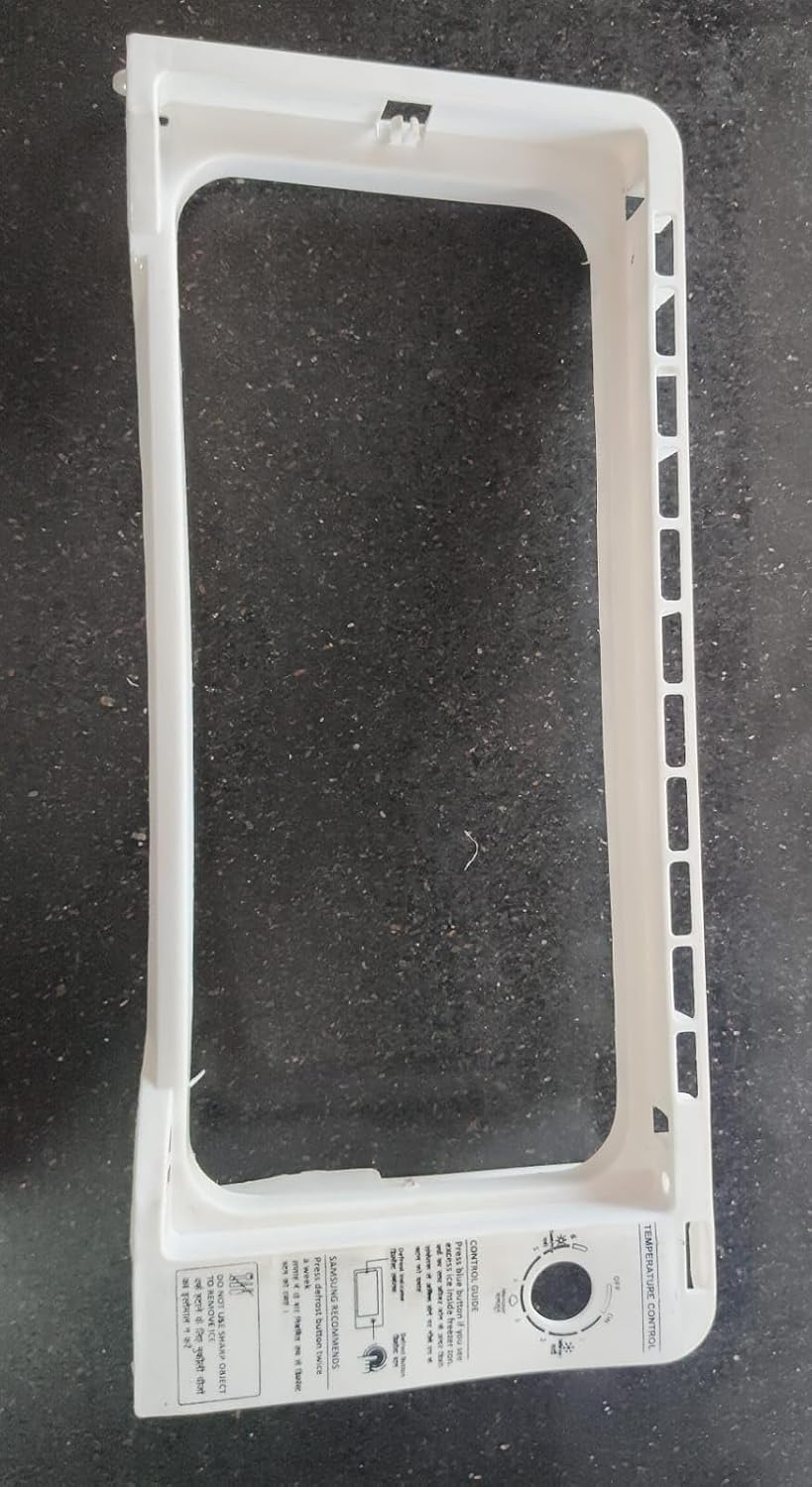 Buy Spares Refrigerator Freezer Door Frame compatible with S.A.M.S.U.N.G Refrigerator, White, 45.5 x 19 cm BS1360