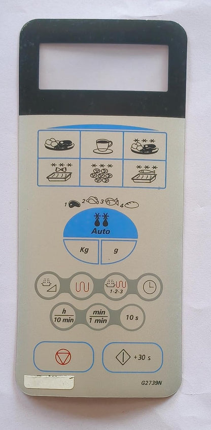 BUY SPARES Microwave Oven Touch Keypad Compatible with Samsung G2739N, Grey BS1119