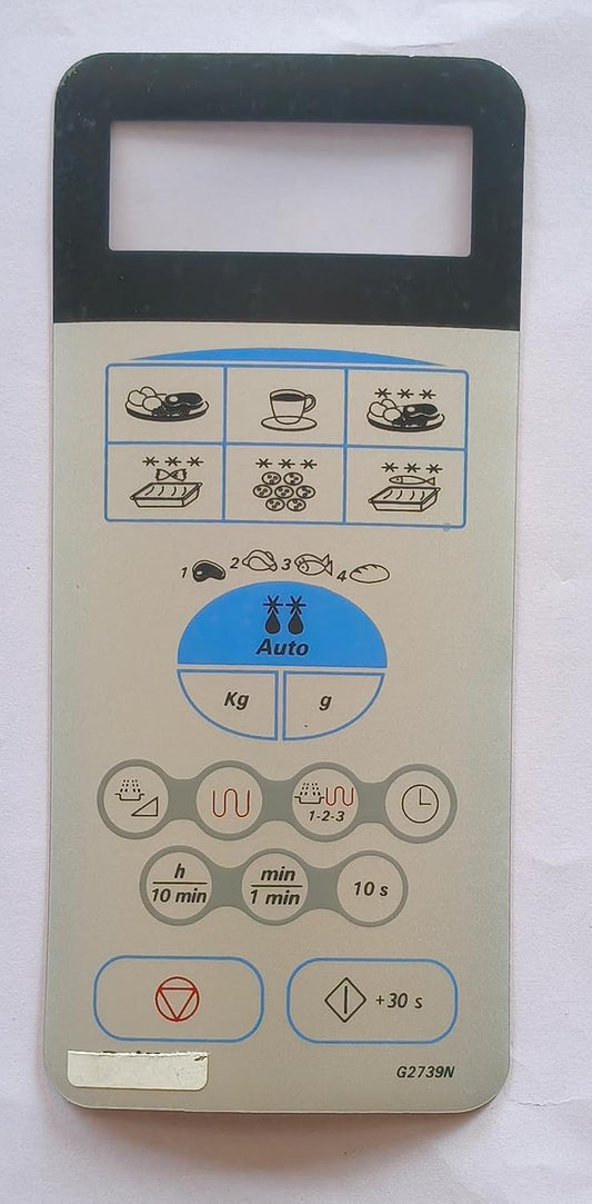 BUY SPARES Microwave Oven Touch Keypad Compatible with Samsung G2739N, Grey BS1119