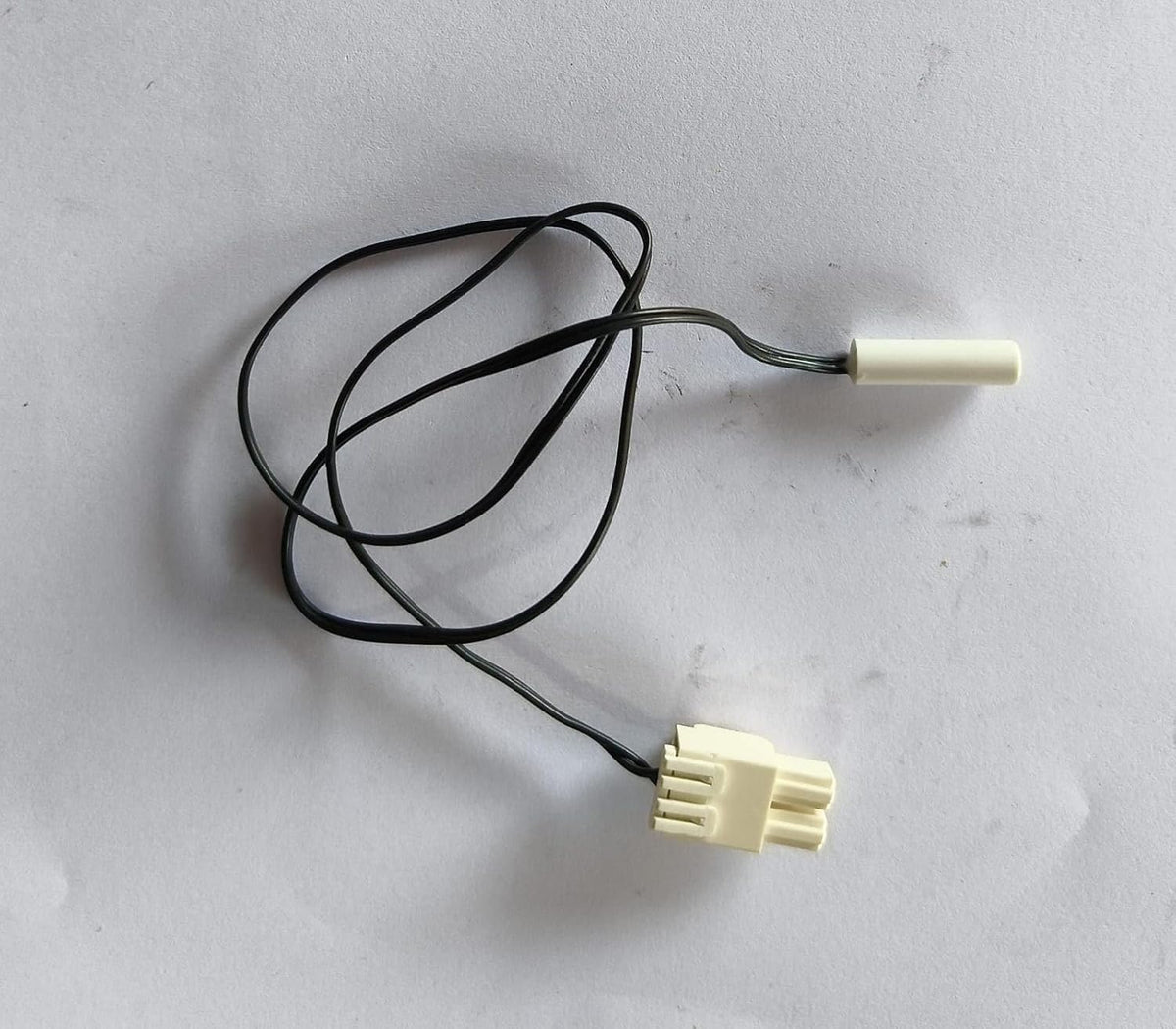 Buy Spares Refrigerator Defrost Sensor compatible with H.A.I.E.R, Black, 2 Pin Jack BS1258