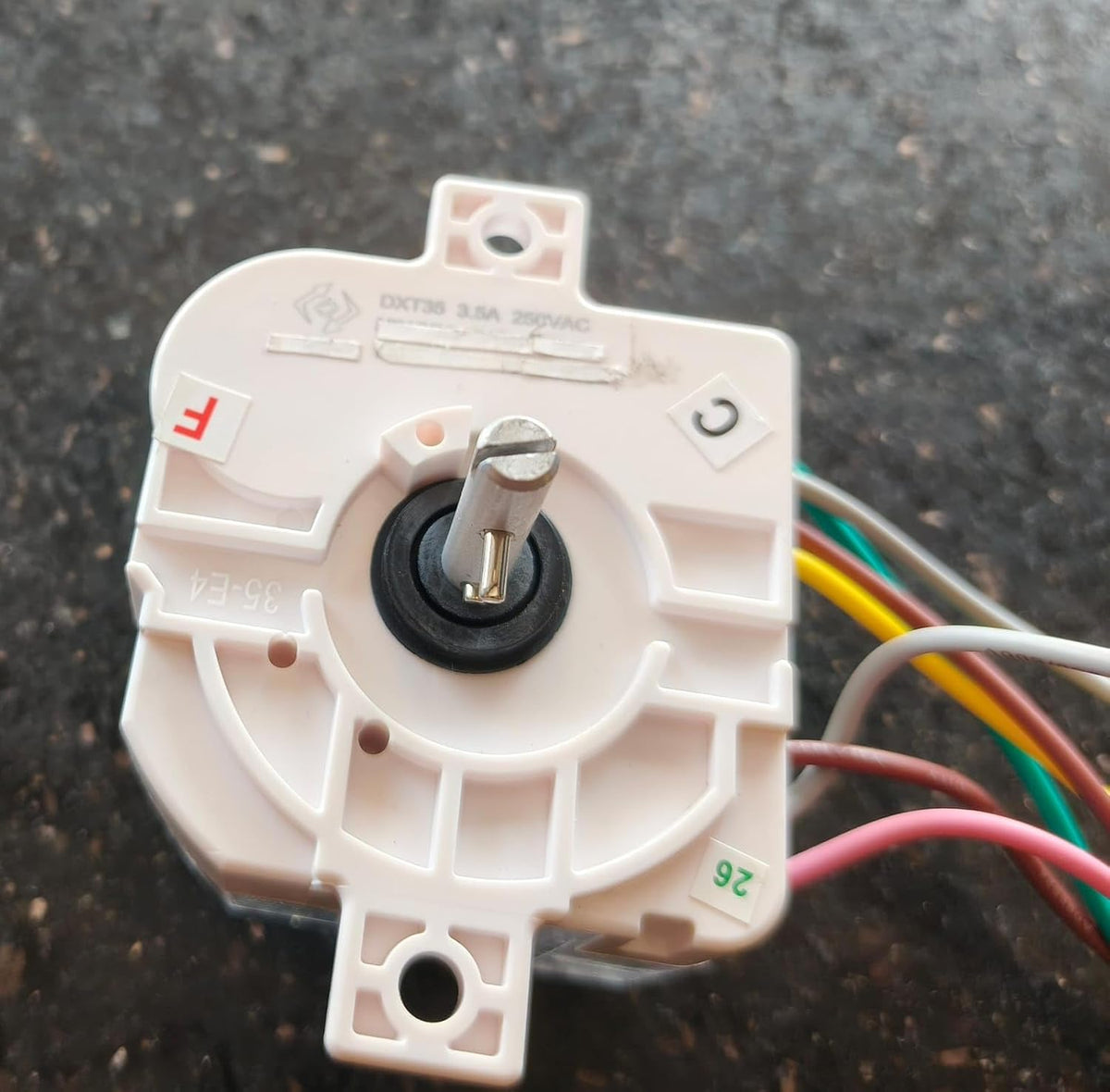 buy spares Washing Machine Timer, 35 Minute Single Wash, 7 Wire, Compatible with Godrej, 250V AC BS1100