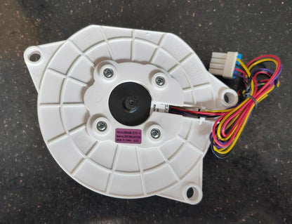 BUY SPARES Refrigerator Fan Motor Compatible with L.G.E Double Door Refrigerators | Part Code EAU64824806 | DC 12V | White | 4 Jack 4 Wire BS1068