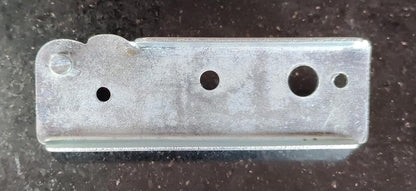 BUY SPARES Steel Refrigerator Door Hinge Compatible with Samsung, Zinc Plated, Silver, 13.5x4 cm, 1 Piece BS1259