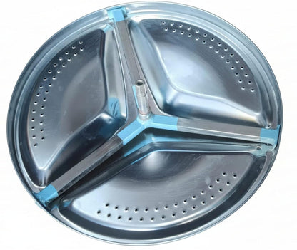 BUY SPARES Stainless Steel Washing Machine Drum Spider with Triangle Drum Shaft, 5.5kg-6kg Capacity, 6204/6203 Bearing, Compatible with Samsung, 2 Years Warranty (Drum NOT Included) BS1318