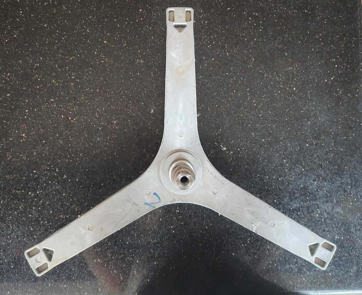 BUY SPARES Washing Machine Drum Spider Arm Compatible with Panasonic, Model MF060-ES1401, MF070-ES401, Bearing Size 6205/6206, 6 kg BS1072