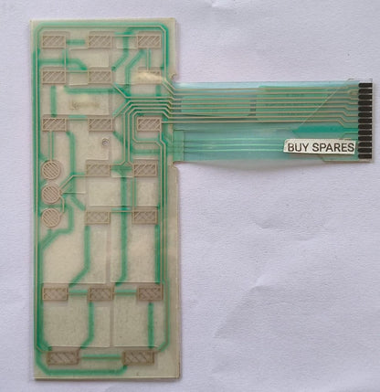 BUY SPARES Microwave Oven Touchpad Compatible with LG MC2846SL, Black BS1078