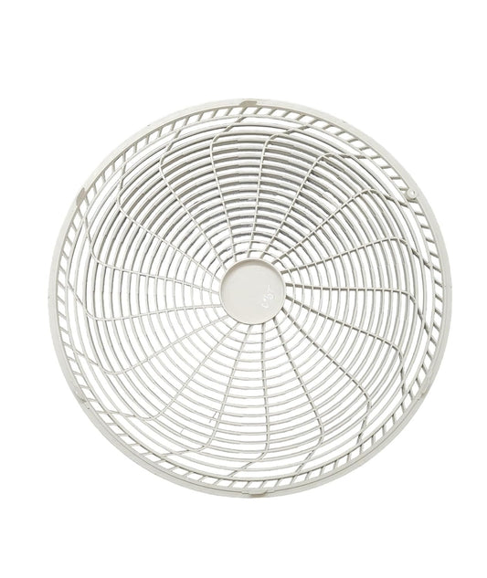 Round AC Grill 18 Inch | Air Conditioner Outdoor/Indoor Ventilation Grill | Round Shape AC Grill Cover | Replacement AC Grill White Durable Plastic Weather Resistant Easy Install