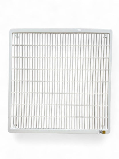AC Grill Square 18 Inch x 18 Inch | Screw Type Air Conditioner Grill | Square AC Vent Cover