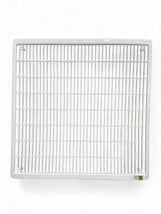 AC Grill Square 18 Inch x 18 Inch | Screw Type Air Conditioner Grill | Square AC Vent Cover