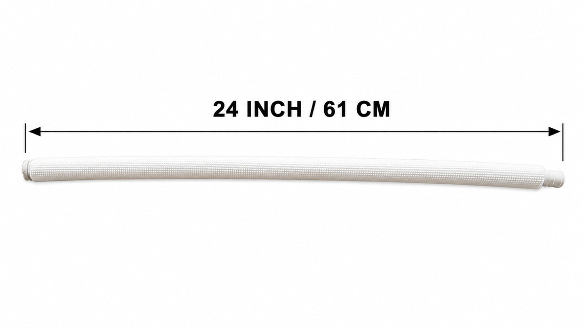 Universal AC Drain Hose Compatible For All Brand, White ,24 inch, 61cm
