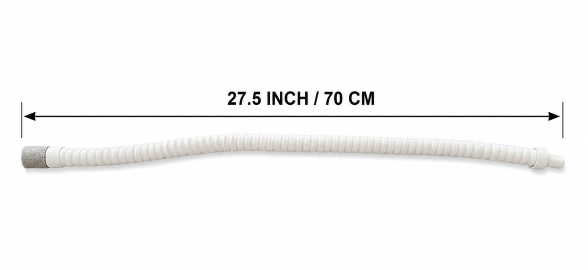 AC INDOOR WATER DRAIN HOSE FOR ALL BRAND,OFF WHITE, 27.5 INCH OR 70CM