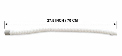 AC INDOOR WATER DRAIN HOSE FOR ALL BRAND,OFF WHITE, 27.5 INCH OR 70CM