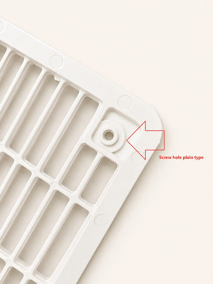 AC Grill 19×19 Inch | Square Air Ventilation Grille with Screw Hole [MATCH AND BUY]