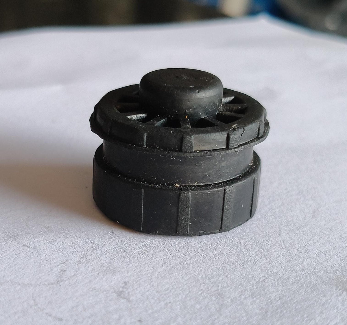 Air conditioner indoor blower bush crossflow fan rubber mounting bush part, Black