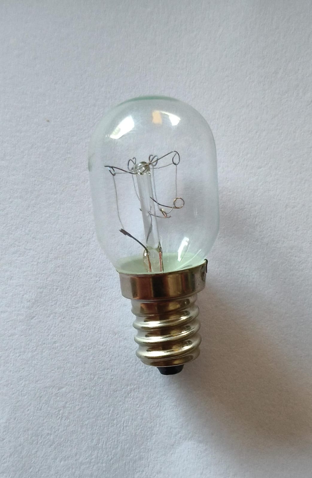 Buy Spares refrigerator bulb, small thread, transparent, bulb appliance E12 240v,10w, BS1435