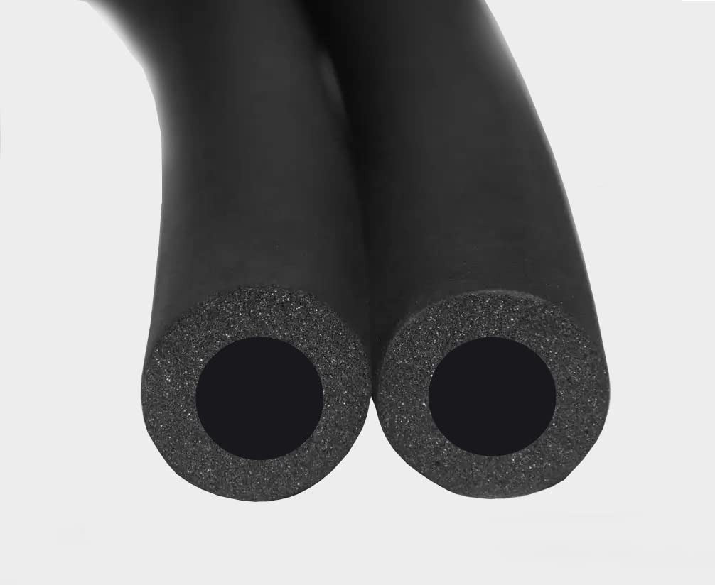 Insulation Tube 5/8 16mm 1/4 06mm Foam Tube 5/8 * 1/4 Nitrile Thermal Insulation ac Tube Rubber Tube Length 6 fee 5/8 ID * 1/4 Thk | Black Foam Rubber Insulation Tube | Flexible Air Conditioner Pipe Insulation Sleeve