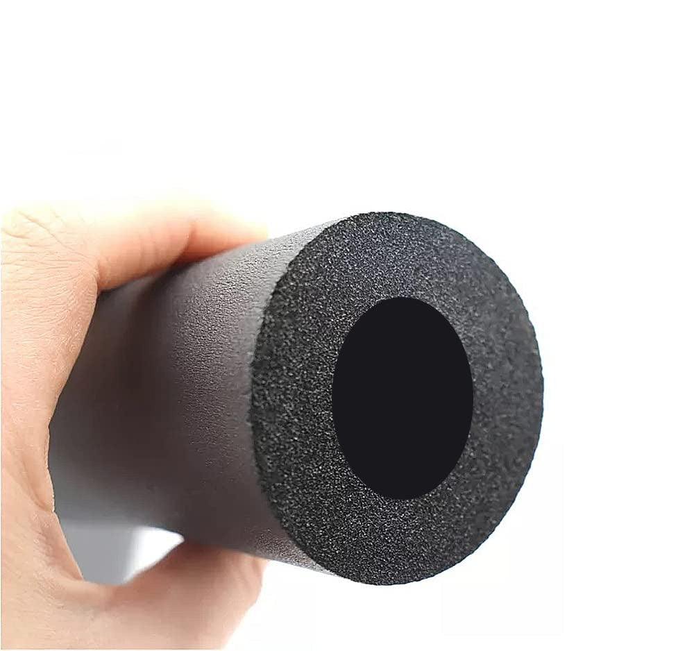 Insulation Tube 5/8 16mm 1/4 06mm Foam Tube 5/8 * 1/4 Nitrile Thermal Insulation ac Tube Rubber Tube Length 6 fee 5/8 ID * 1/4 Thk | Black Foam Rubber Insulation Tube | Flexible Air Conditioner Pipe Insulation Sleeve