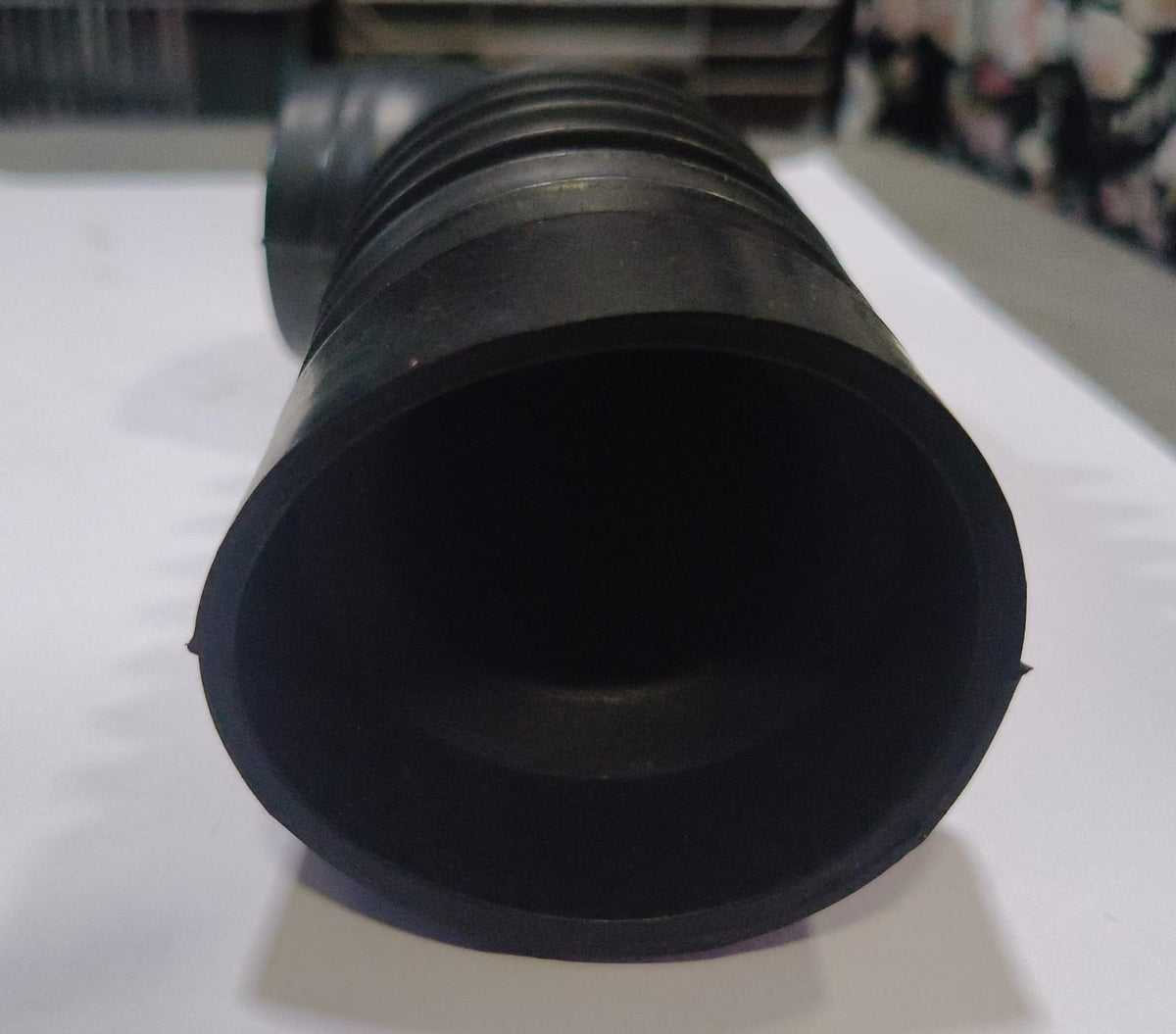 ashing Machine Rubber Hose Pipe | Flexible Corrugated Drain Hose Replacement | Durable Black Rubber Hose for Compatible For IFB Washing Machines