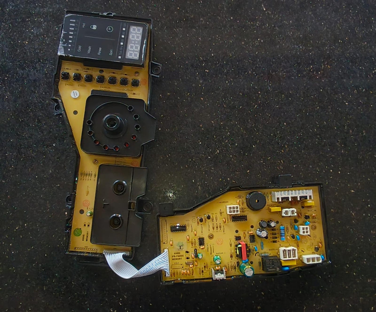Top Load Washing Machine 7 Button  PCB Compatible with IFB 6500E