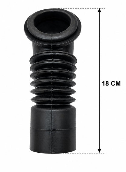 Tub Hose Compatible With IFB Front Load Washing Machine,Washing Machine Rubber Hose Pipe | Corrugated Flexible Drain Hose Replacement | Durable Black Rubber Hose for Compatible Washing Machines