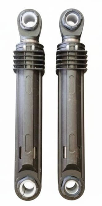 Buy spares Heavy-Duty Shock Absorber Set of 2 Suitable for L.G.E Front Load Washing Machine, Damper Replacement, Reduces Vibration BS1451