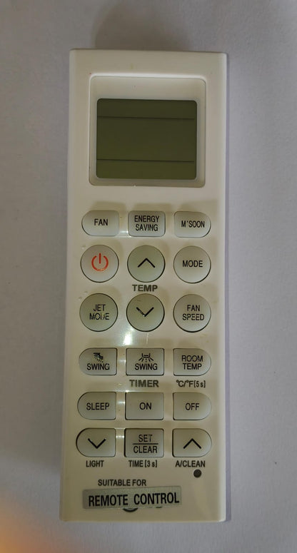 AC Remote No. 36G , Compatible/Replacement for LG AC Remote Control (Exactly Same Remote Will Only Work)