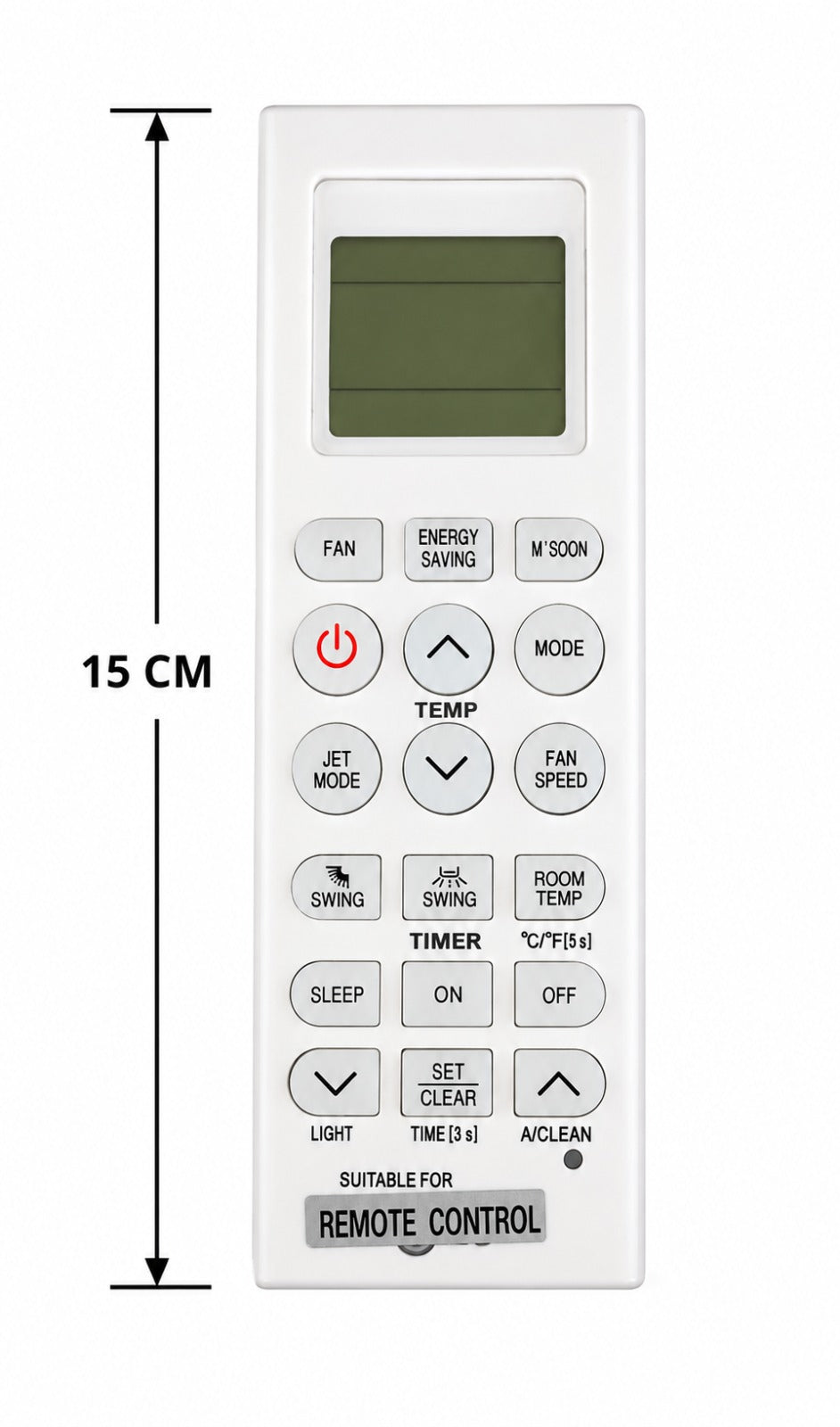 AC Remote No. 36G , Compatible/Replacement for LG AC Remote Control (Exactly Same Remote Will Only Work)