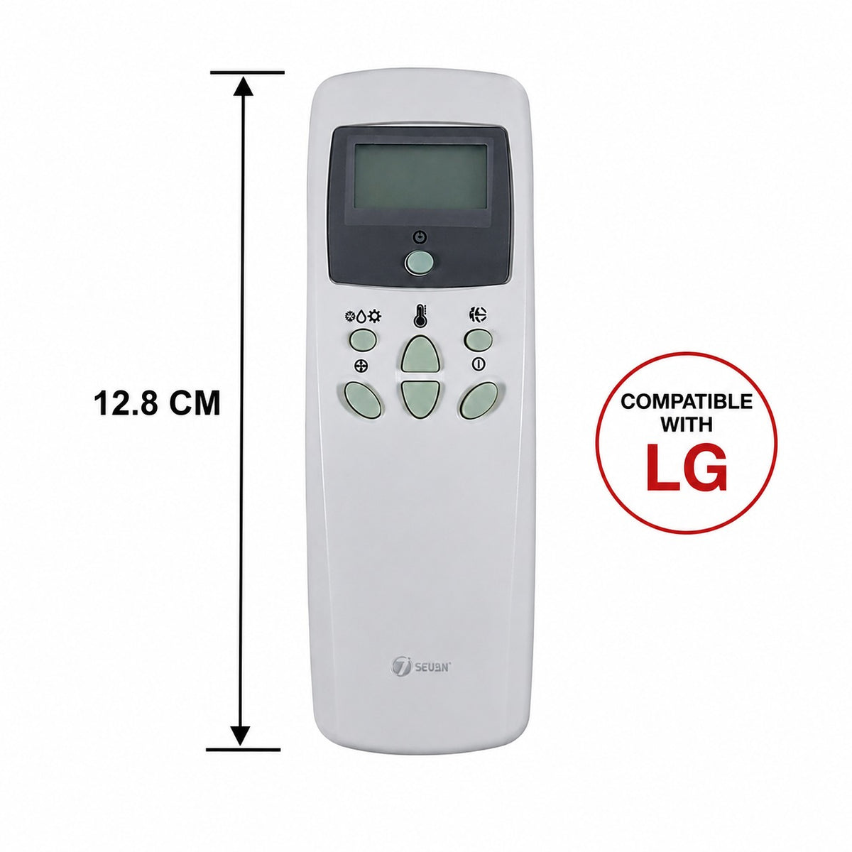 AC Remote Compatible with Lg Ac Remote 6711A20016Q Original Part Number Model 10 Suitable Only When Existing Genuine Remote Match Exactly Key by Key Function