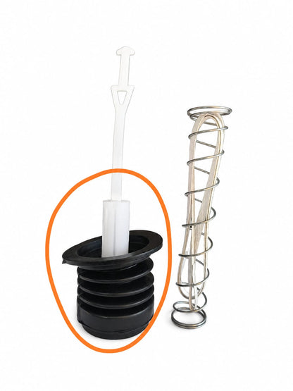 Washing Machine Drain Bellow with Spring &amp; Drain Rod Compatible With LG  | Washing Machine Drain Valve/Bellow Assembly Replacement Part