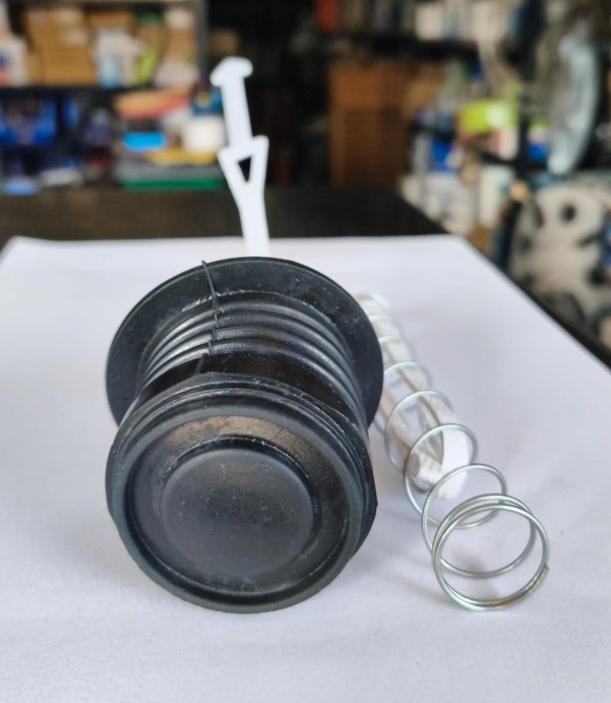 Washing Machine Drain Bellow with Spring &amp; Drain Rod Compatible With LG  | Washing Machine Drain Valve/Bellow Assembly Replacement Part