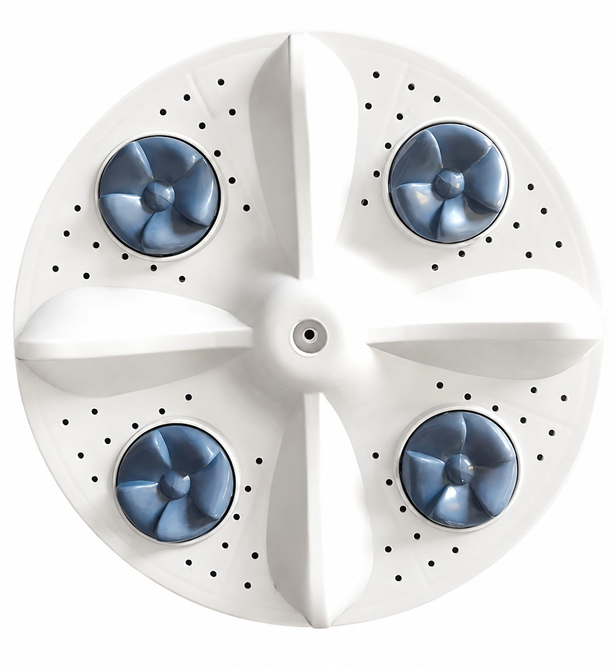 Washing Buy spares Machine Pulsator Compatible with Samsung, Square Shaft, Four-Wing Design, Plastic, White BS1456