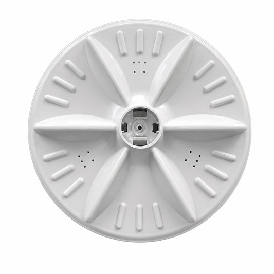 Washing Machine Pulsator-SG-Jet Compatible With Samsung Replacement Part, Square Shaft, Top Load Fully Automatic Compatible 5 HOLES 3 LINES, White