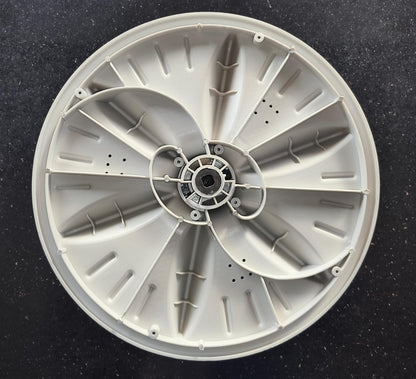 Washing Machine Pulsator-SG-Jet Compatible With Samsung Replacement Part, Square Shaft, Top Load Fully Automatic Compatible 5 HOLES 3 LINES, White