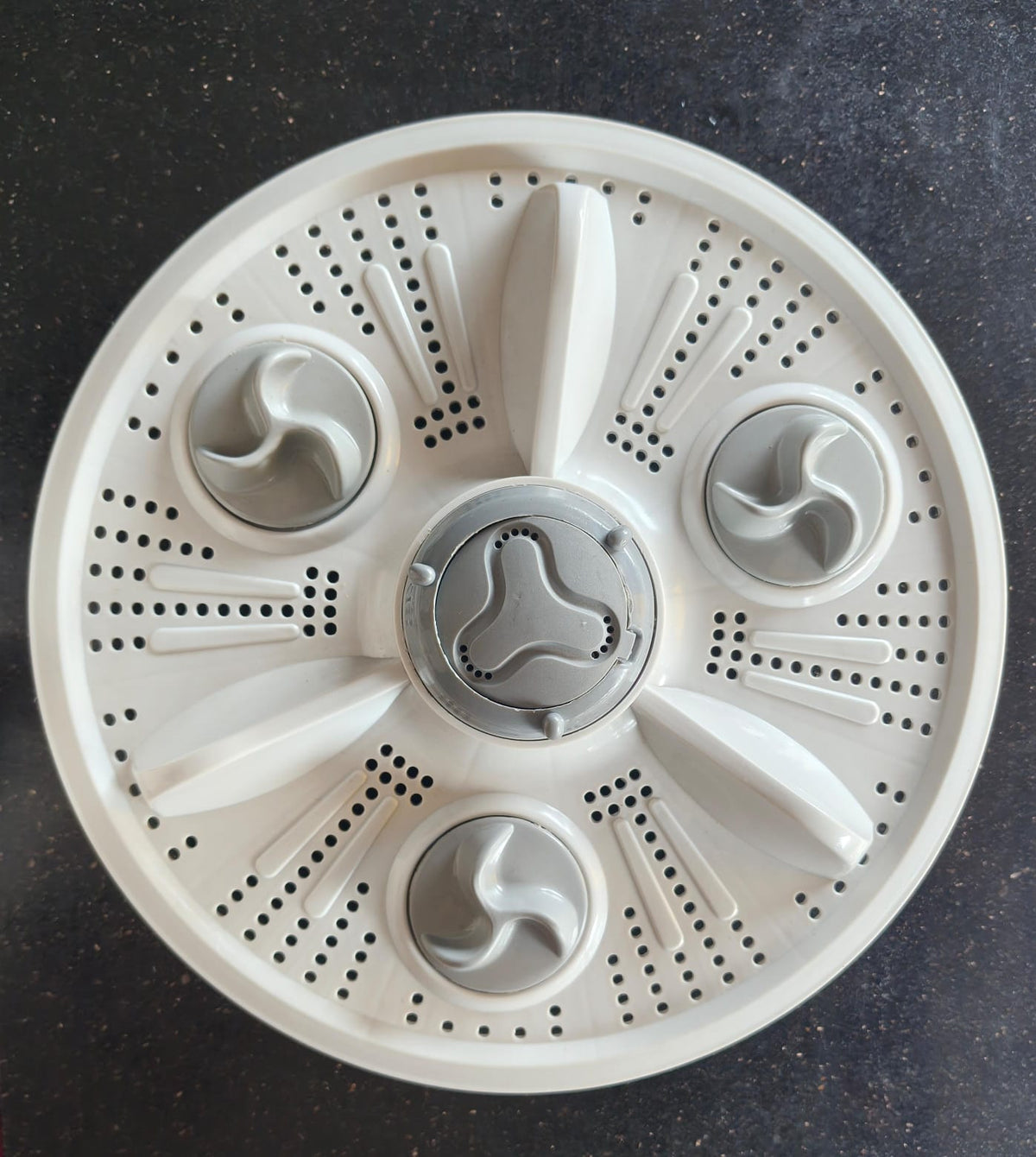 Washing Machine Pulsator Compatible With Samsung Semi Automatic Washing Machine, Knurling Shaft, Diameter 37cm