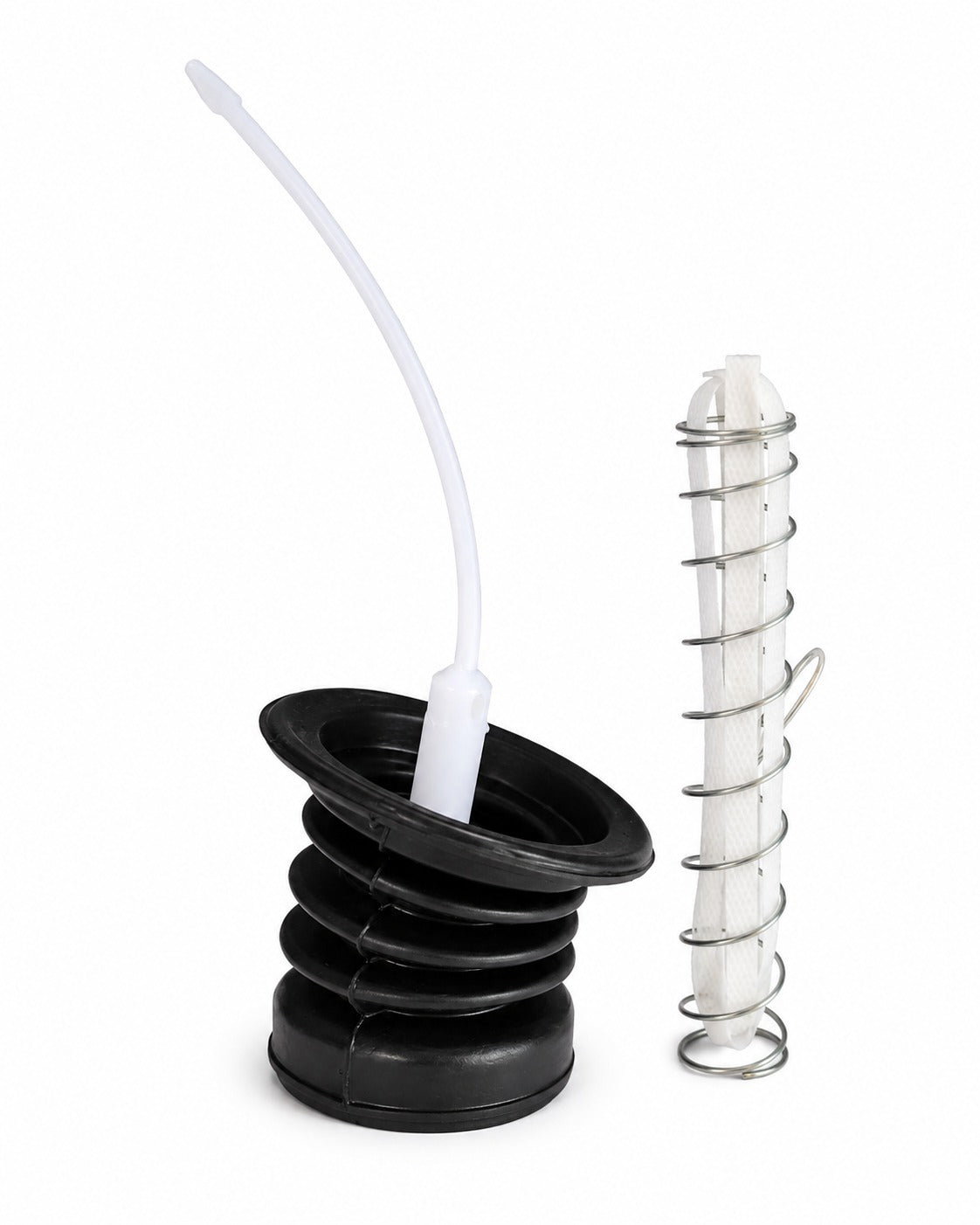 Washing Machine Drain Bellow Compatible For Videocon | Drain Rubber Bellow with Rod &amp; Spring | Replacement Spare Part