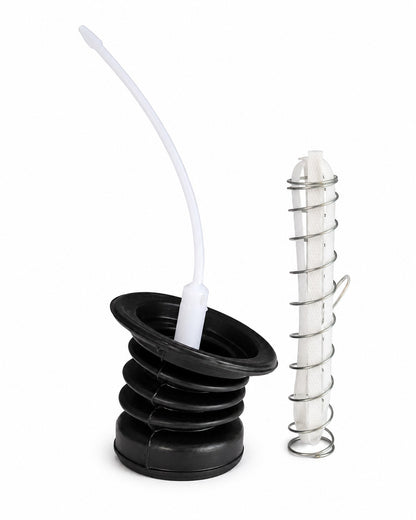 Washing Machine Drain Bellow Compatible For Videocon | Drain Rubber Bellow with Rod &amp; Spring | Replacement Spare Part