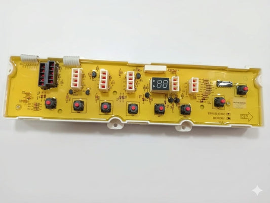 Buy Spares Replacement PCB EBR63547802 with Memory, for L.G.E Top Load Washing Machine, 8 Button Small Display BS1443